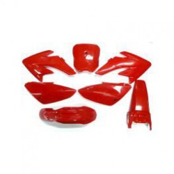 Kit plastique CRF150 Rouge