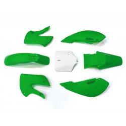 Kit plastique KLX110 Vert