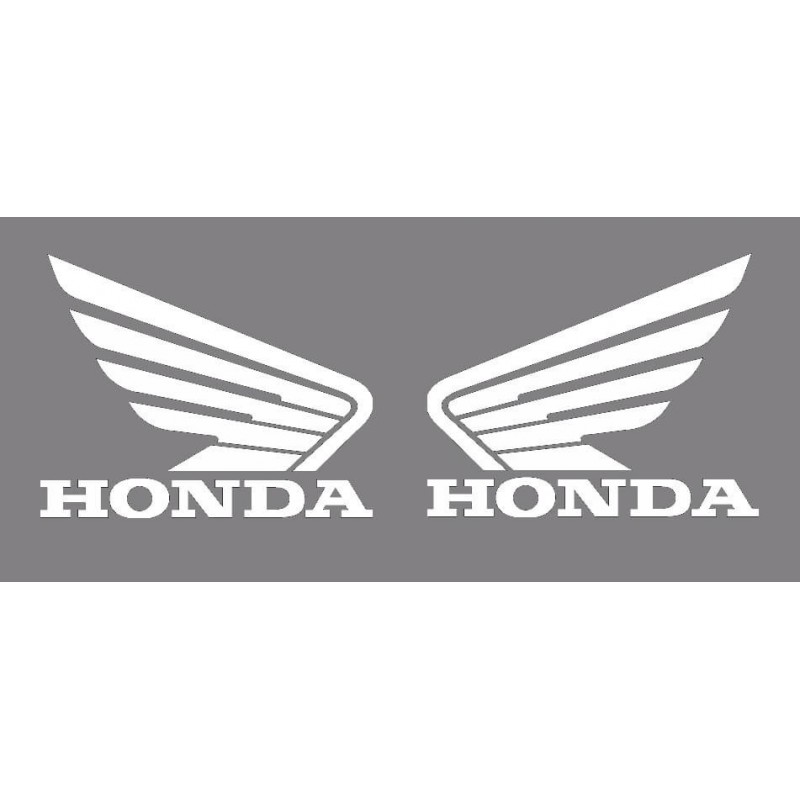 sticker autocollant paire d'aile Honda