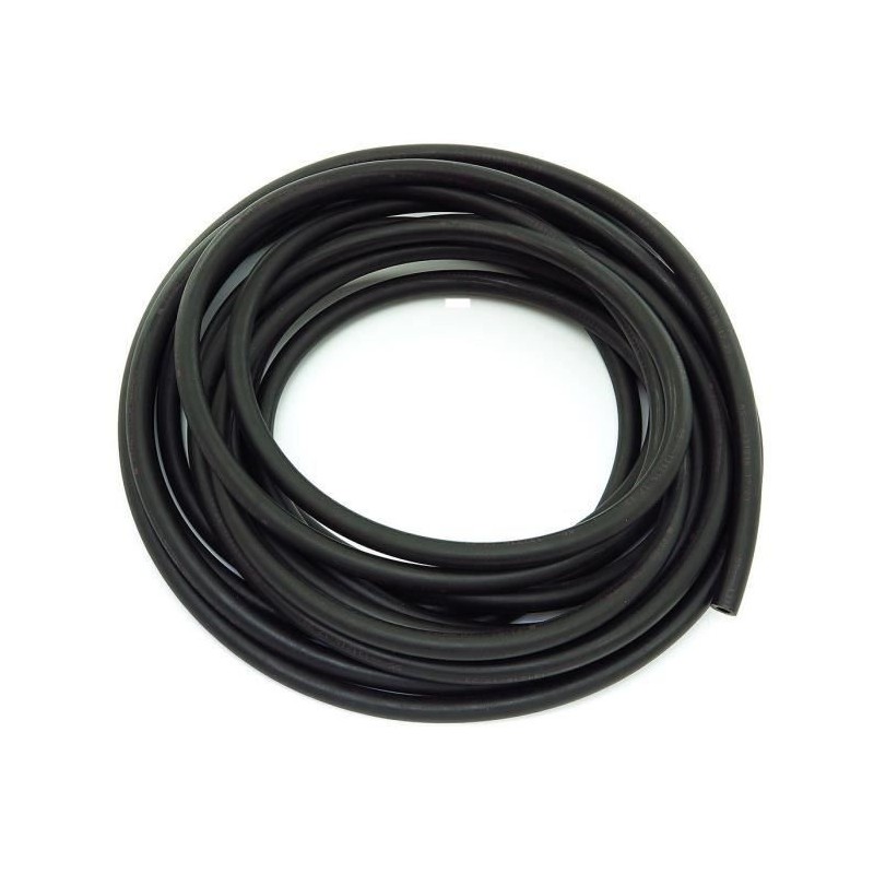 Durite essence souple noire 4mm (au m)